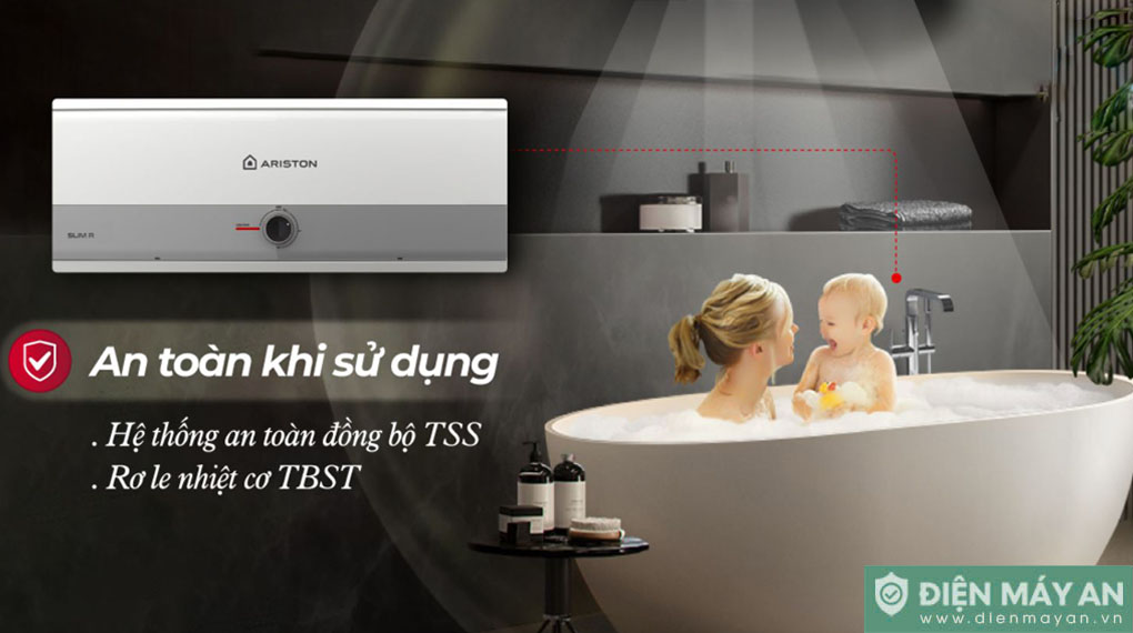 Bình nóng lạnh Ariston 20 lít SLIM3 20R AG+ VN